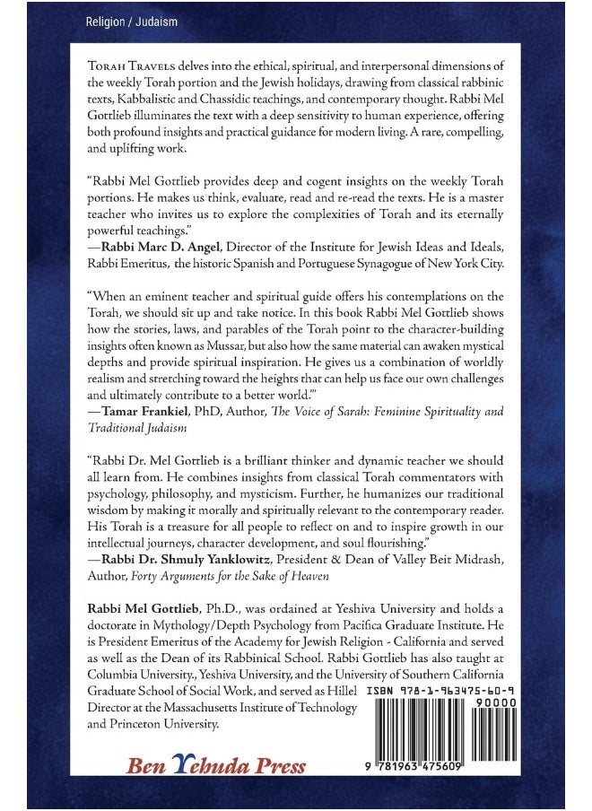 Torah Travels: A Psycho-Spiritual Journey Through the Weekly Torah Portion  - Image 2