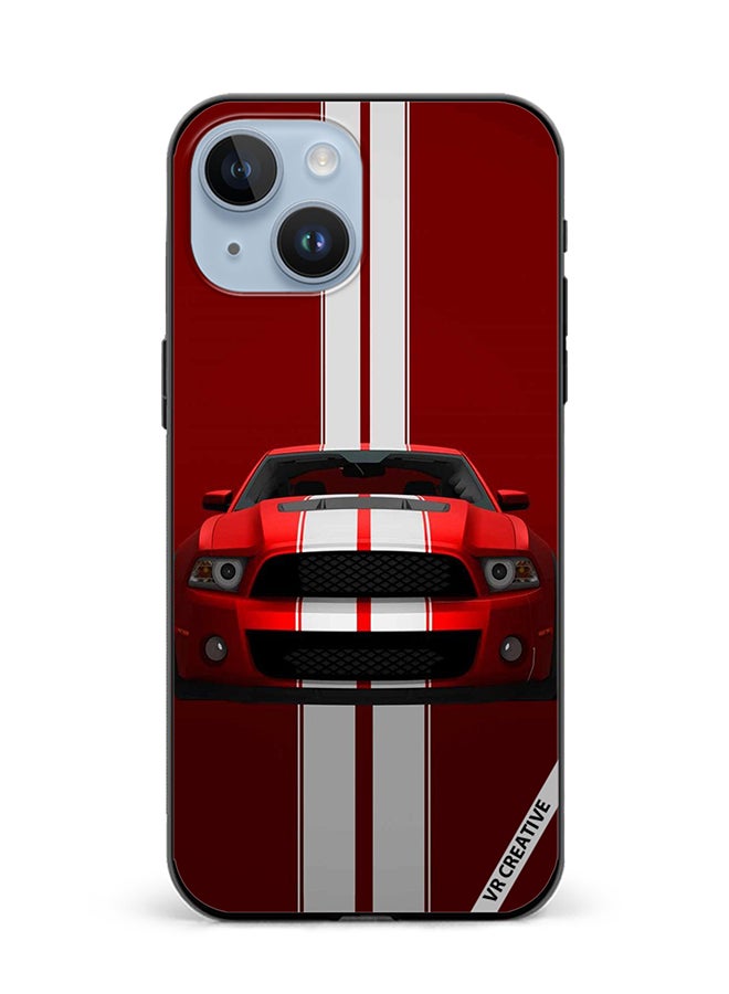 VR CREATIVE Protective Case Cover For Apple iPhone 15 Car Design Multicolour - Image 1