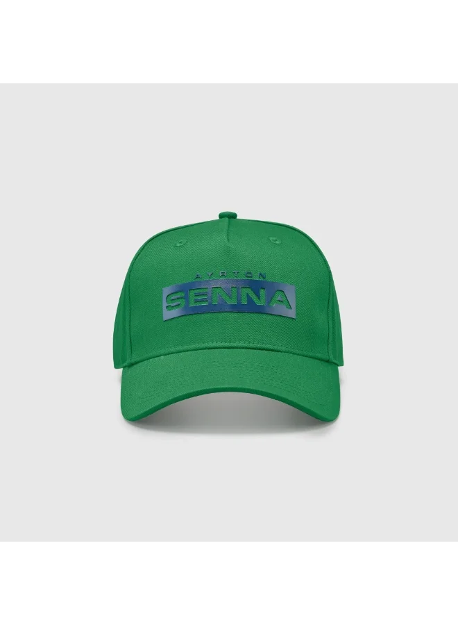 Ayrton Senna Ayrton Senna Logo Baseball Hat