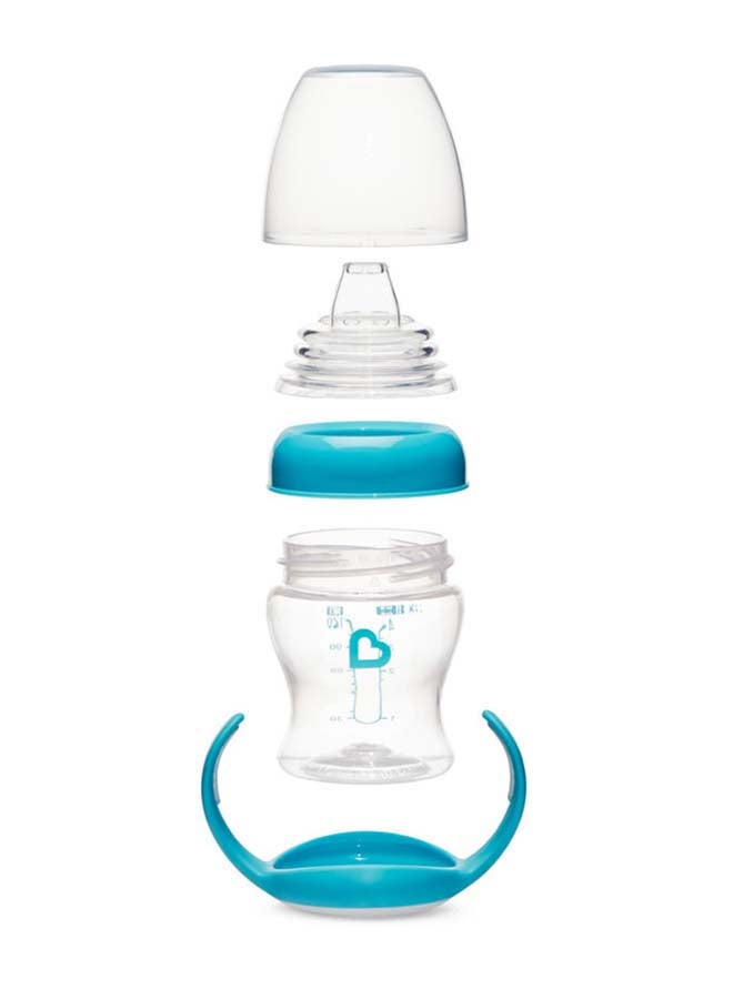 Munchkin Gentle Transition 4oz Trainer Cup – Clear/Blue - Image 3