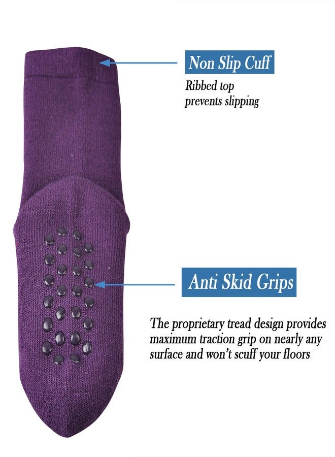 JORMATT جوارب جورمات الشتوية الحرارية للأطفال الصغار، 6 أزواج، جوارب سميكة دافئة للأولاد والبنات، مزودة بأطراف مانعة للانزلاق، من 6 إلى 12 شهرًا - Image 4