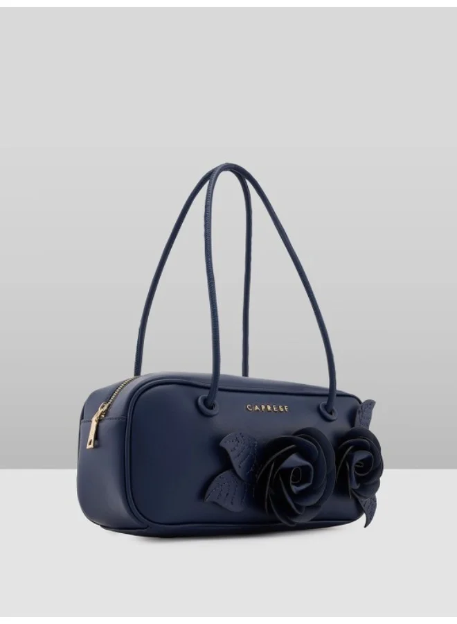 CAPRESE BLOOM BAGUETTE MEDIUM NAVY