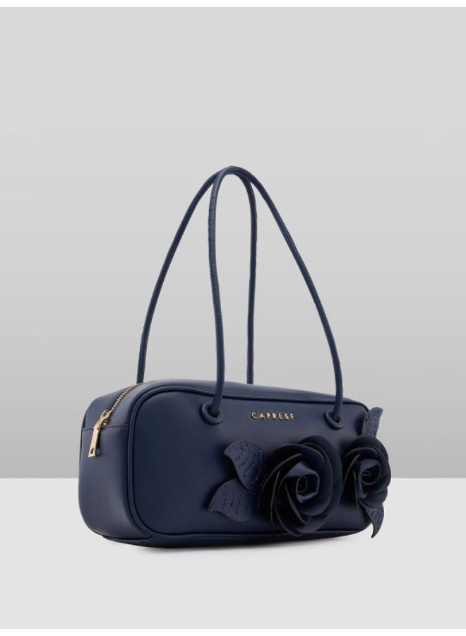 CAPRESE BLOOM BAGUETTE MEDIUM NAVY - Image 1