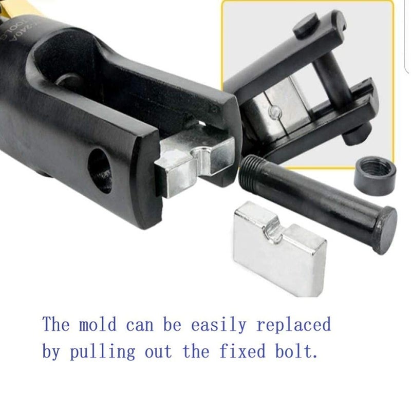 Indopower  YQK 40013 Hydraulic Crimping Tools Wire Terminal Crimper YQK400 Range10400mm2 Pressure 20Tons Hydraulic Crimping Tool for Copper Terminal YQK400 Hydraulic Pliers - Image 4