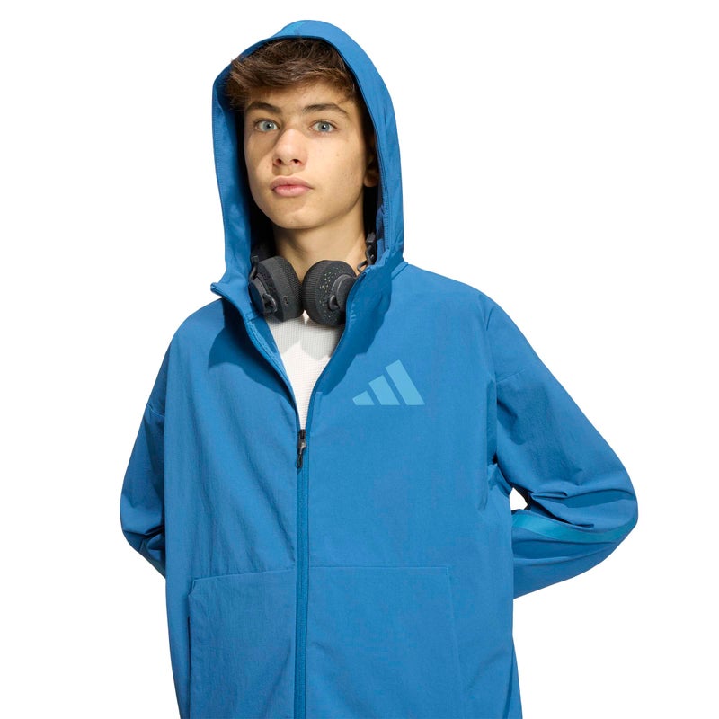 adidas Z.N.E. Woven Travel Cover Up - Image 2
