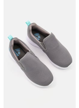 RBX Women Slip On Sport Shoes, Grey  - Image 3
