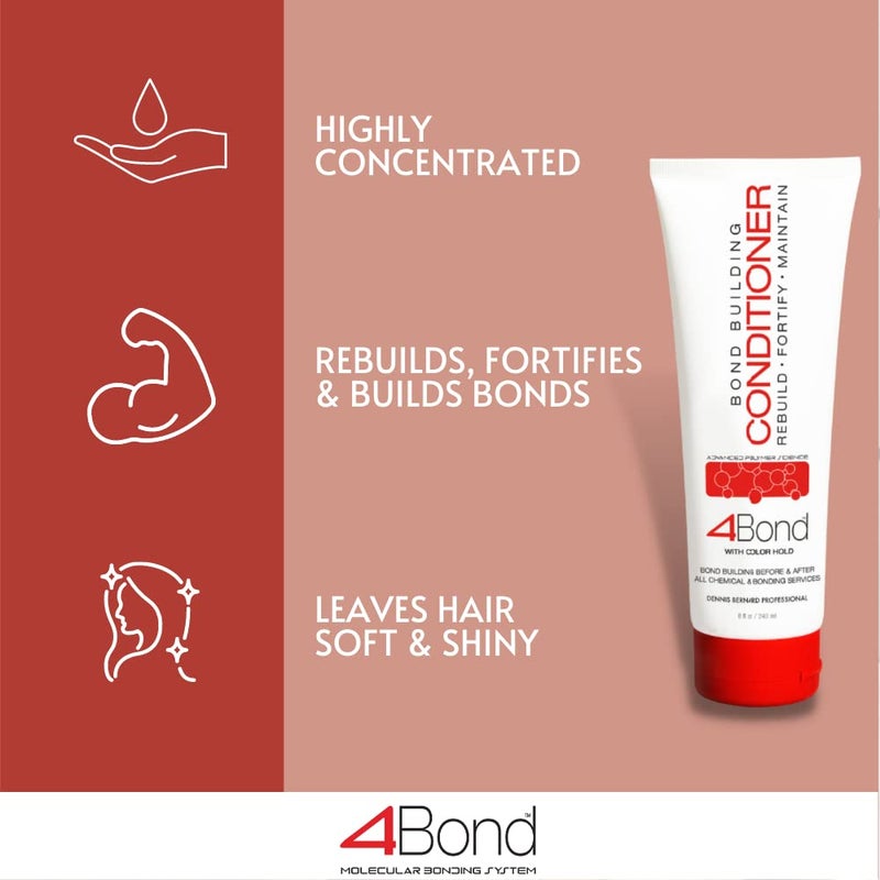 POWERTOOLS 4BOND Bond Building Conditioner | Restore Damaged Hair | Contains Advanced Polymers, Keratin, Baobab & Quinoa Proteins (8 Fl Oz) - Image 3