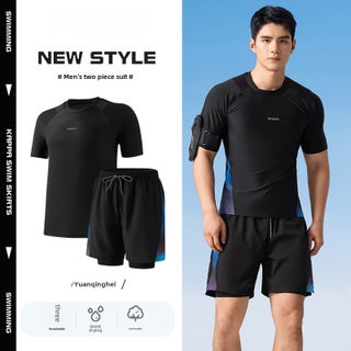 Generic Kappa Mens Swimwear Set 2024 New Quick-dry Springsuit Yuan