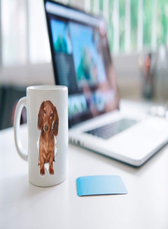 Winston Bear Winston & Bear Funny Dachshund Mug - Ceramic Tan Sausage Dog Coffee Mug Gift for Dog Lovers Mom and Dad - Wiener Themed Novelty Cup (11oz) - Image 5