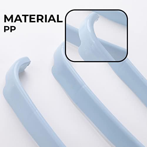 Homestic Homestic Towel Hanger for Bathroom|Wall Mounted Cloth Hanger|Multipurpose Cloth & Napkin Holder|Premium PP Material|Self-Adhesive DIY Installation|Bathroom & Kitchen Organizer|F205B|Pack of 3|Blue  - Image 3