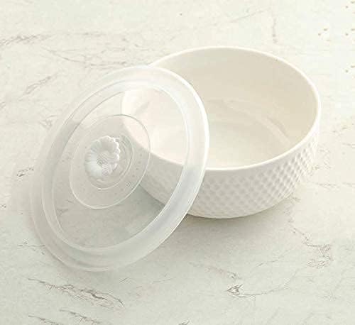 AZLVERA Ceramic Classic Serving Bowl Set of 3 - Image 3