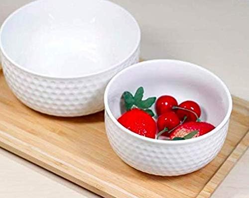 AZLVERA Ceramic Classic Serving Bowl Set of 3 - Image 4
