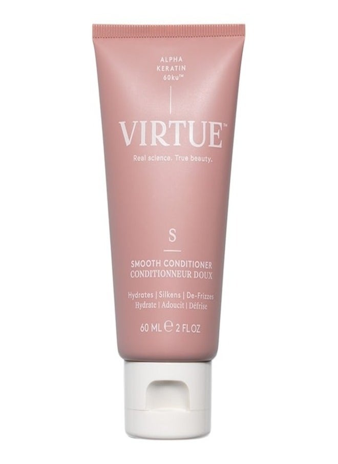 VIRTUE VIRTUE Smooth Conditioner 60ml - Frizz Control & Nourishment for Silky Hair  - Image 1