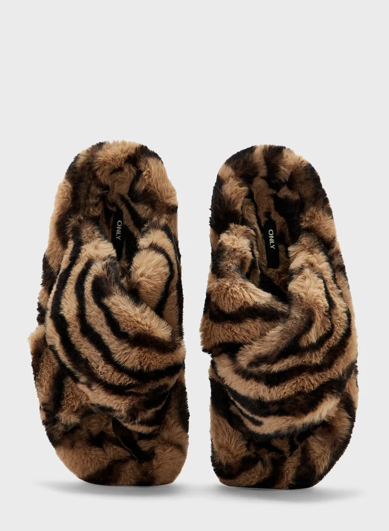 ONLY Harper Single Strap Slippers