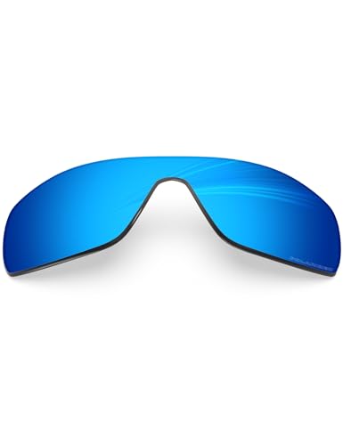 BLAZERBUCK Anti-salt Polarized Replacement Lenses for Oakley Batwolf OO9101 - Ice Blue - Image 1
