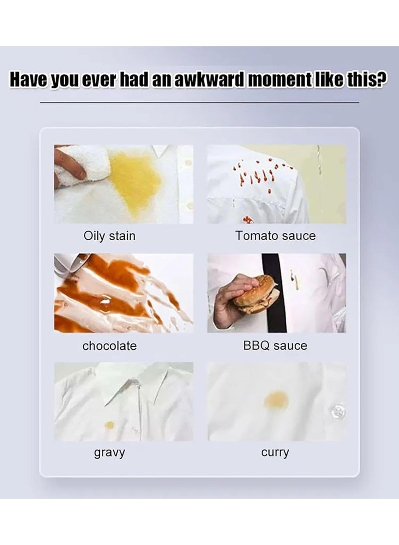 Clothing Stain Remover Wet Wipes – On-the-Go Laundry Cleaning Wipes for Fabric, Instant Emergency Stain Removal for Travel, Work & Home, 20 Pieces - Image 4