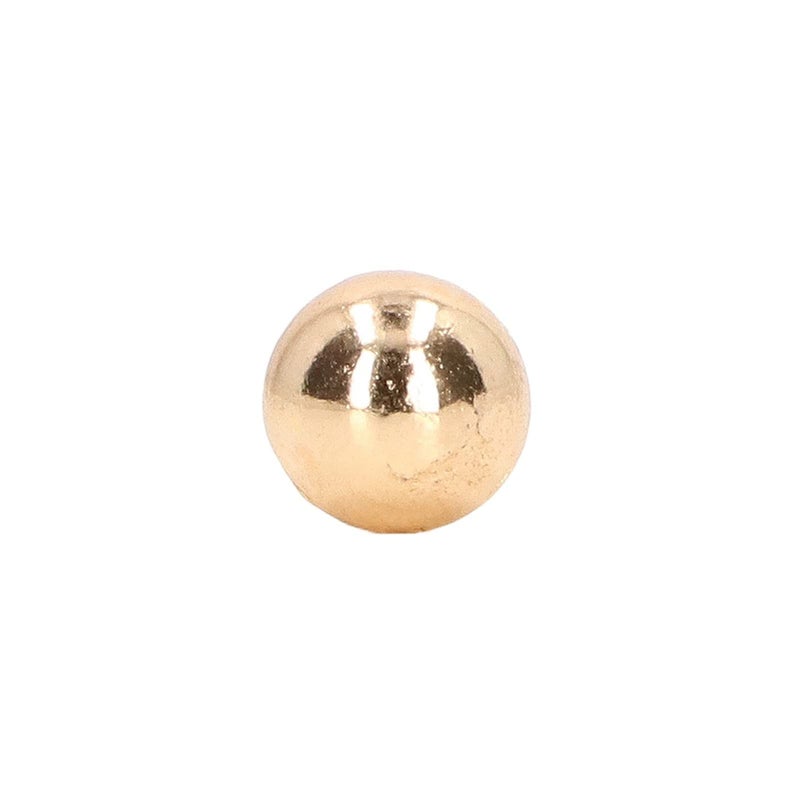 100 Sets 8mm Leather Rivets Kit Round Mushroom Shape Electroplating Decorative Tubular Metal Studs for DIY Craft Punk Clothing Shoes Bags Pet Collars Gold - Image 5