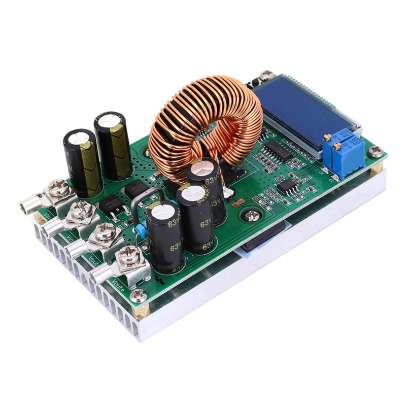 Step Down Voltage Adjustable Power Supply Module LCD Display 7-50V to 0-36V 20A Overcurrent Protection - Constant Current LED Driver Module for Battery Charging - Image 3
