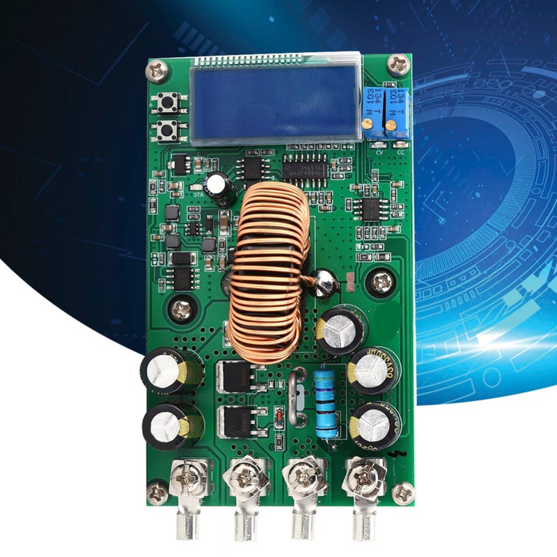 Step Down Voltage Adjustable Power Supply Module LCD Display 7-50V to 0-36V 20A Overcurrent Protection - Constant Current LED Driver Module for Battery Charging - Image 5