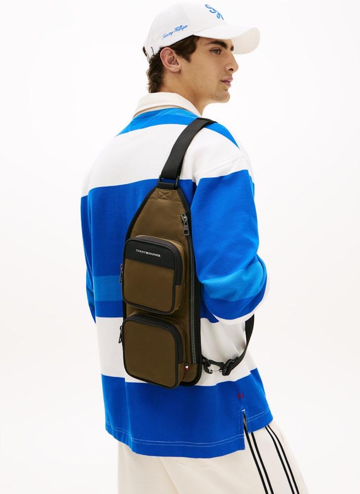 TOMMY HILFIGER Metal Logo Sling Backpack - Image 5