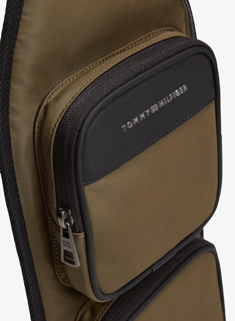 TOMMY HILFIGER Metal Logo Sling Backpack - Image 3