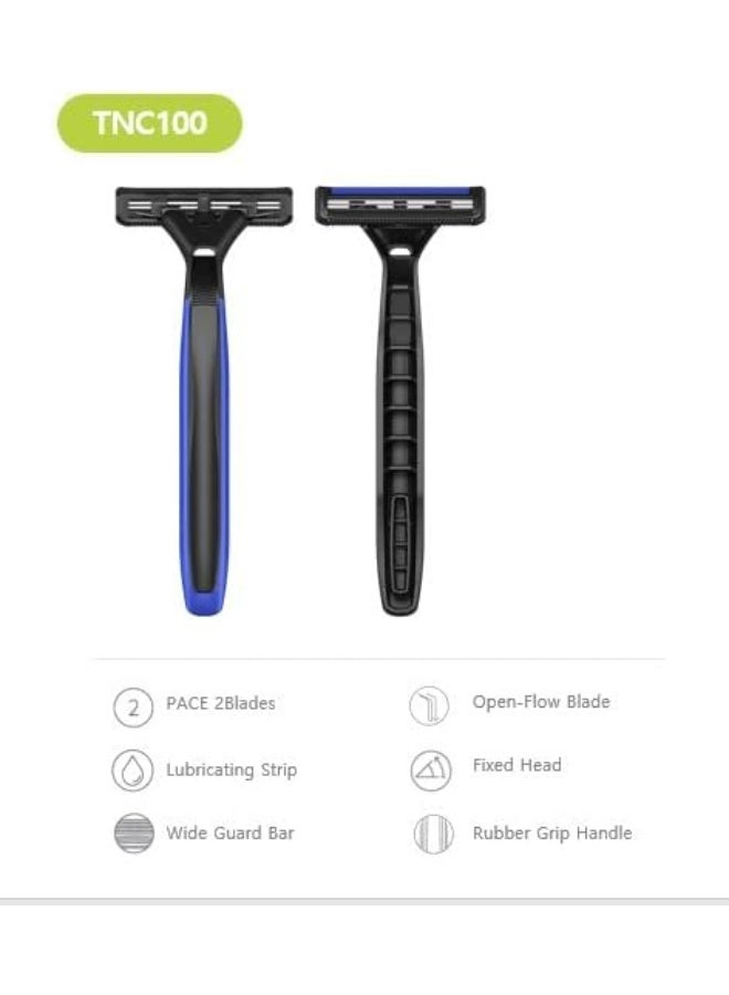 DORCO Pace 2 Plus - Disposable 6 Razor Blades 5+1 Free - Image 4