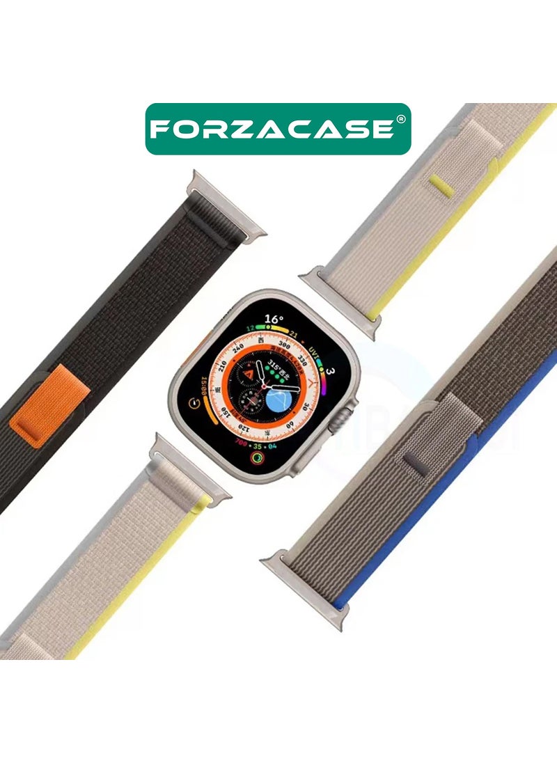 Forzacase - Apple Watch 9 Trial Velcro Mesh Fabric Band Strap - Image 1