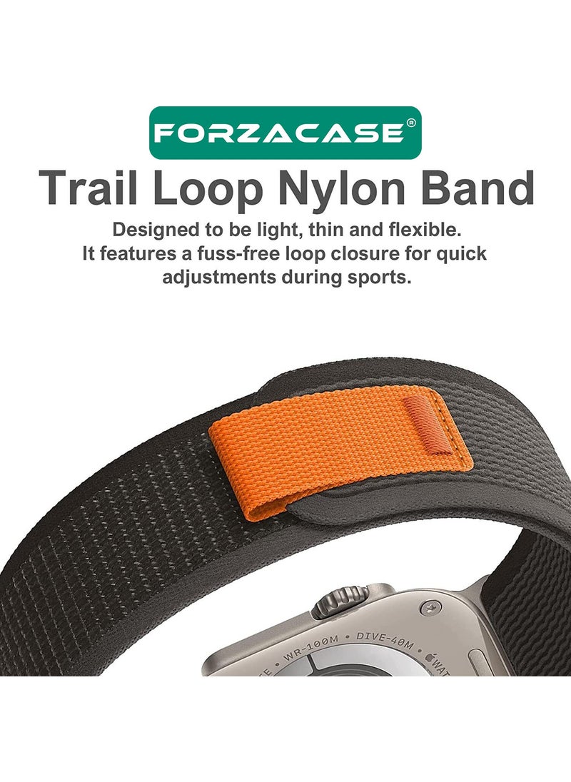 Forzacase - Apple Watch 9 Trial Velcro Mesh Fabric Band Strap - Image 1