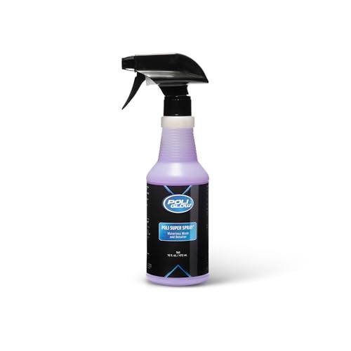 Poli Glow Poli Super Spray® Waterless Cleaner–No Rinse Car, Boat & RV Wash Streak-Free, High Gloss, Non-Abrasive Safe for Gelcoat, Fiberglass, Painted Surfaces, Glass, Plastic, Rubber & Vinyl–Quick & Easy - Image 1