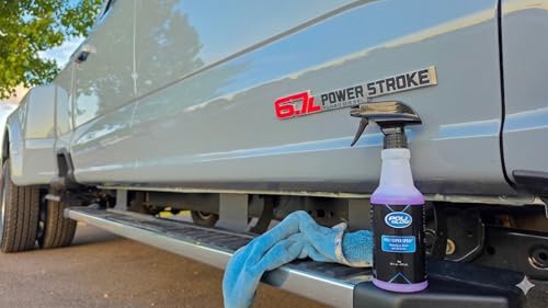 Poli Glow Poli Super Spray® Waterless Cleaner–No Rinse Car, Boat & RV Wash Streak-Free, High Gloss, Non-Abrasive Safe for Gelcoat, Fiberglass, Painted Surfaces, Glass, Plastic, Rubber & Vinyl–Quick & Easy - Image 4