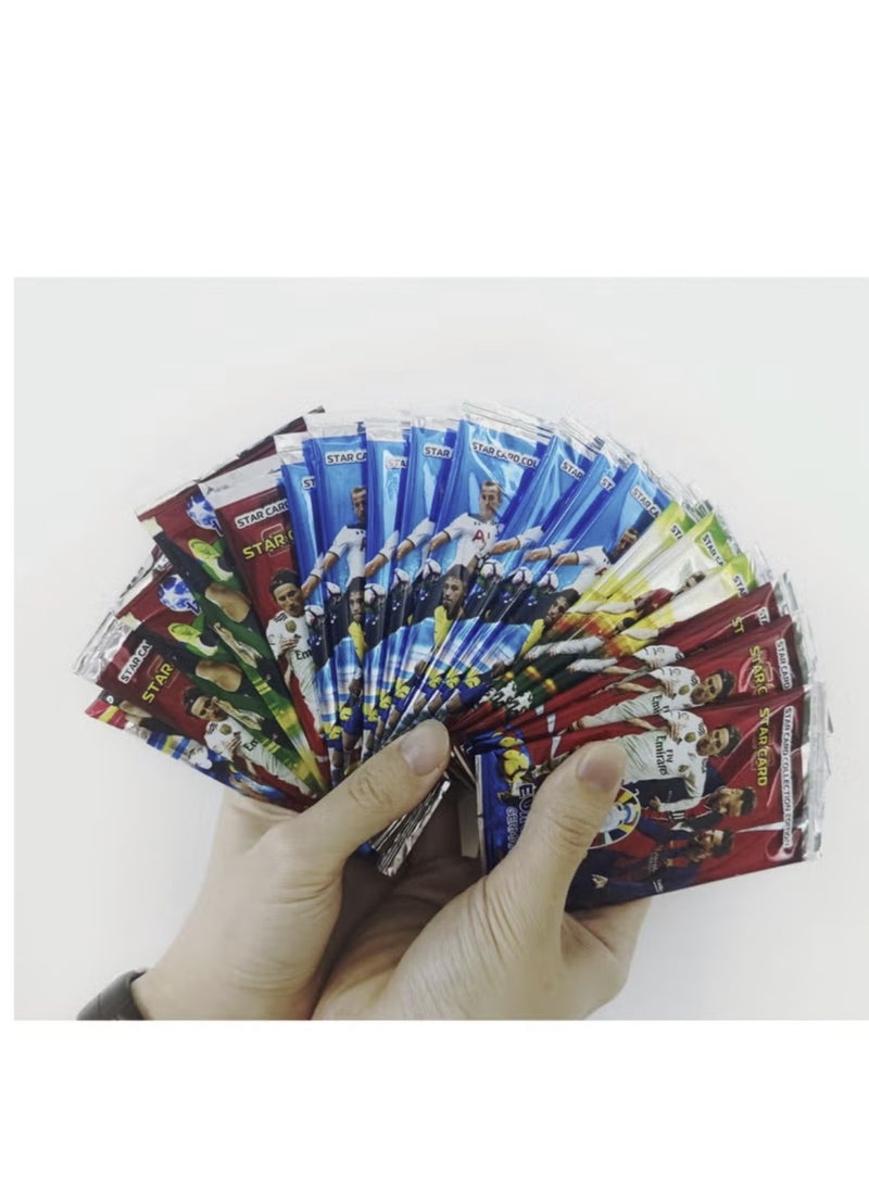 إيهوم مجموعة بطاقات نجوم كرة القدم العالمية مكونة من 288 قطعة - Image 1