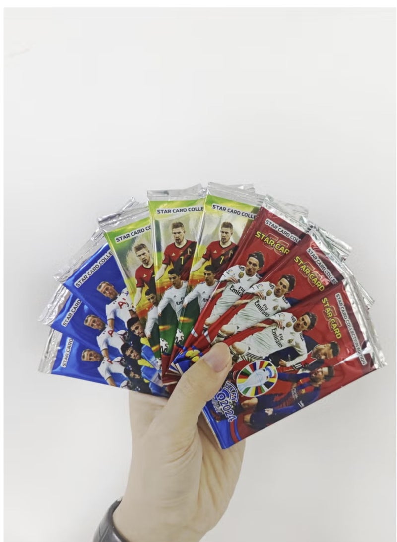 إيهوم مجموعة بطاقات نجوم كرة القدم العالمية مكونة من 288 قطعة - Image 2