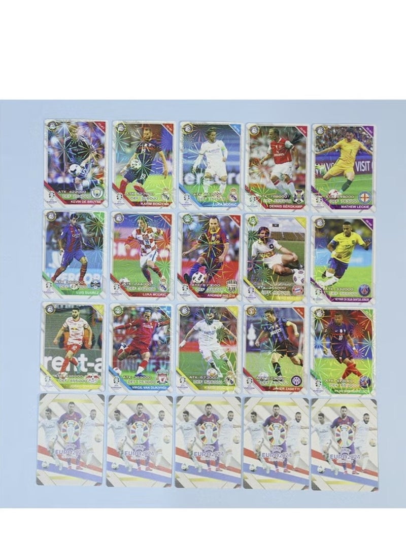 إيهوم مجموعة بطاقات نجوم كرة القدم العالمية مكونة من 288 قطعة - Image 4
