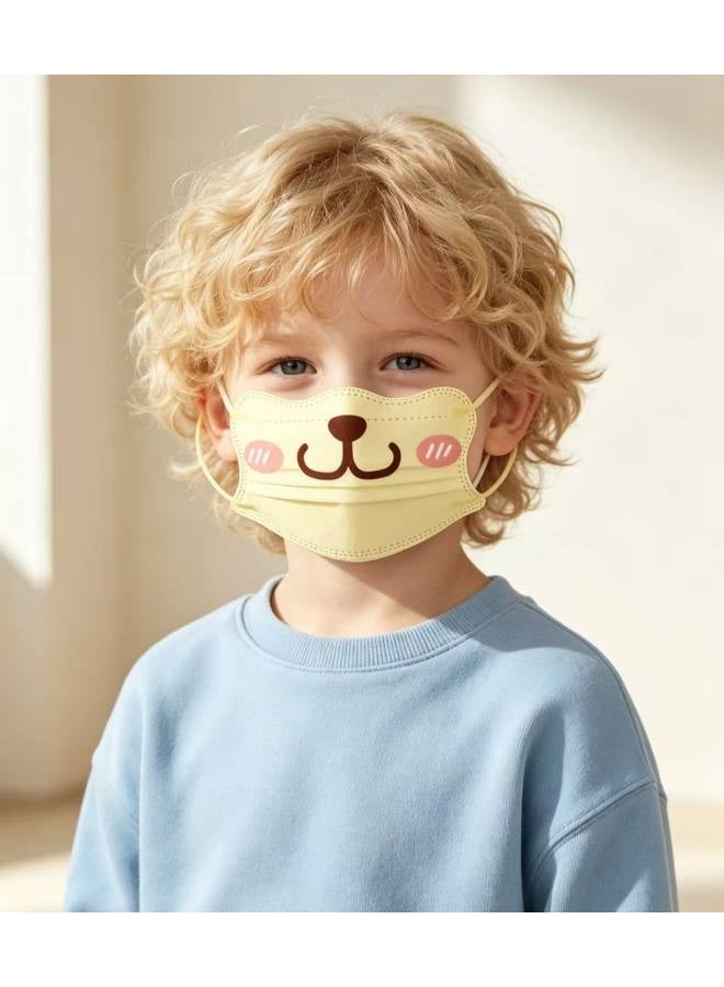 Sanrio 50 PCS Individually wrapped disposable masks for children and teens; 3-ply, cute, unisex designs. - Image 3