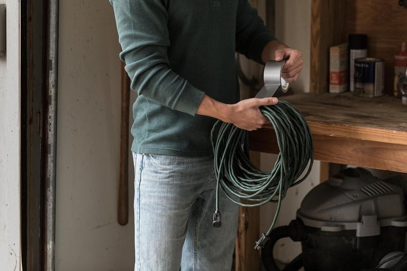 Duck The Original Tape Brand Duct Tape 6-pack 1.88 Inch x 45 Yard, 270 Total Yards, Silver (1153759) - Image 5