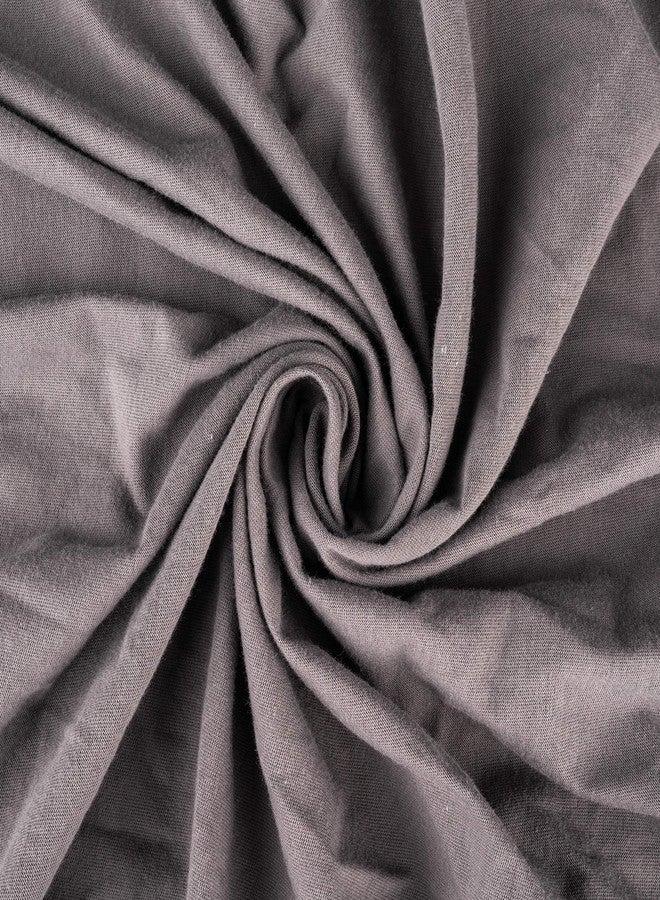 SHEETWORLD.COM شيت وورلد شيت مخصص لسرير اللعب باك إن بلاي متوافق مع ماكسي كوسي سويفت 31 × 39 بوصة، 100% قطن جيرسي، مضاد للحساسية، ناعم كالزبدة، رمادي داكن، صنع في الولايات المتحدة - Image 3