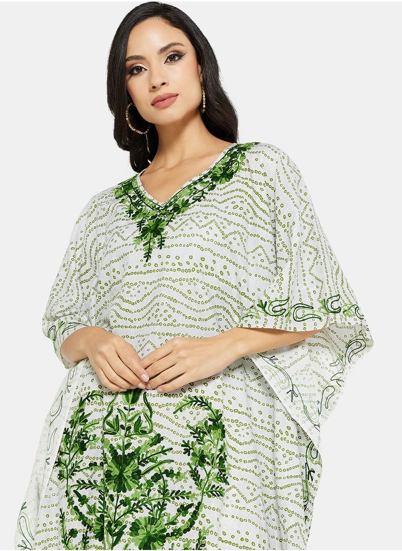 ARABIAN CLOSET - EMBROIDERED KAFTAN - Image 1