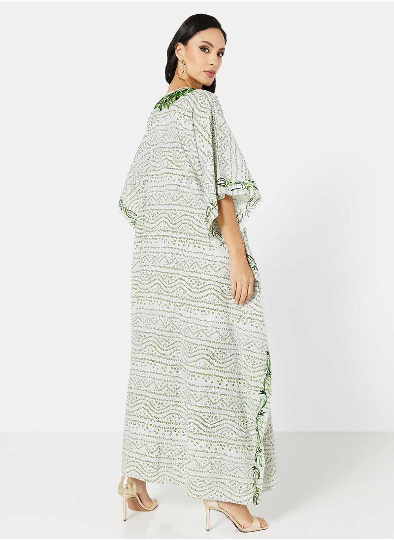 ARABIAN CLOSET - EMBROIDERED KAFTAN - Image 1