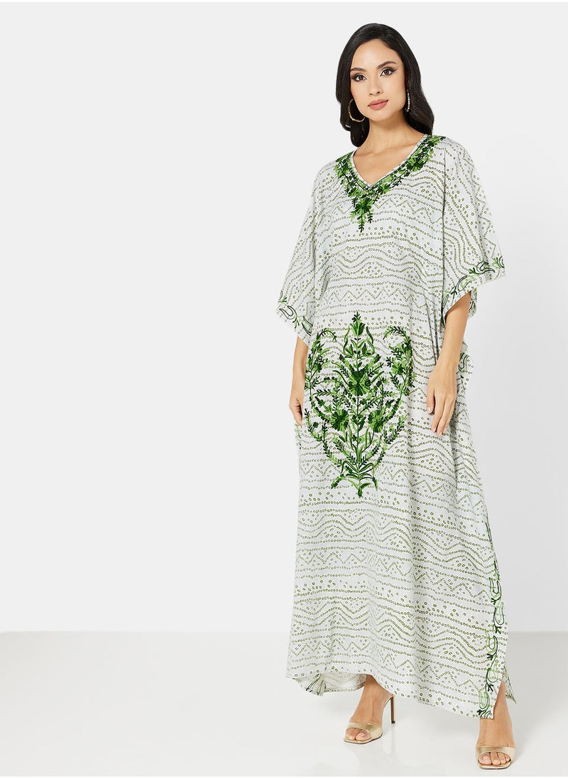ARABIAN CLOSET - EMBROIDERED KAFTAN - Image 1