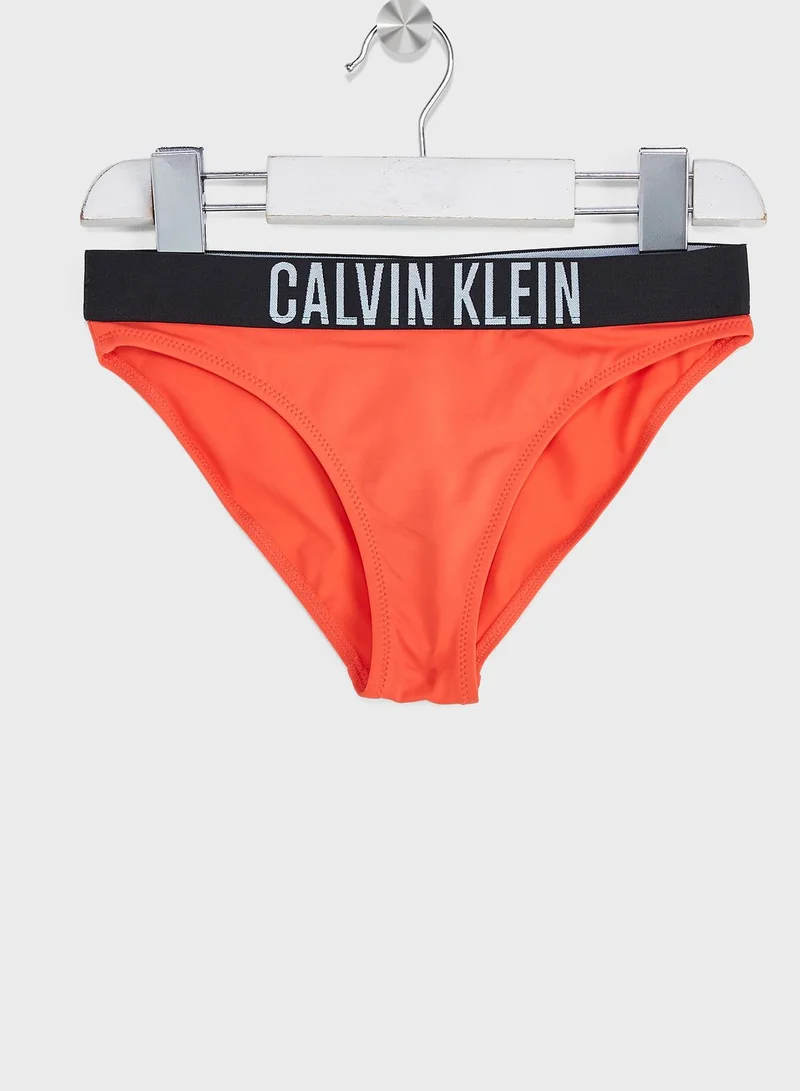 Calvin Klein Jeans Logo Crossover Bikini Set