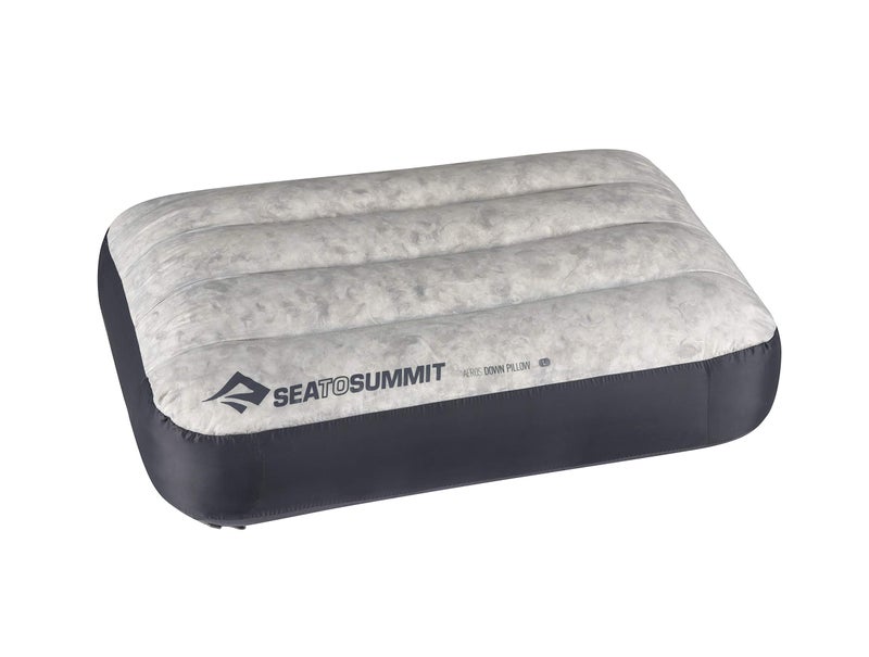 SEA TO SUMMIT Sea to Summit Aeros Down Inflatable Pillow, Large (16.5 x 11), Grey  - Image 1
