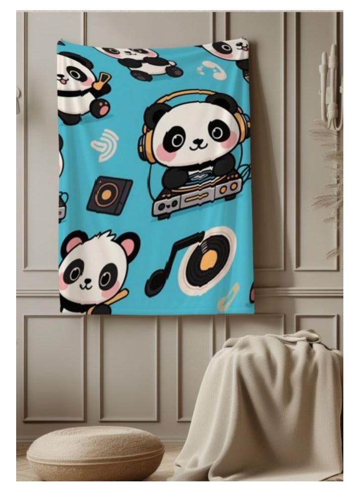 عام بطانية رقيقة من الفانيلا الكرتونية للأطفال أو الطلاب (دافئة ومريحة ومناسبة للنوم والألعاب) 100 سم * 150 سم - Image 4