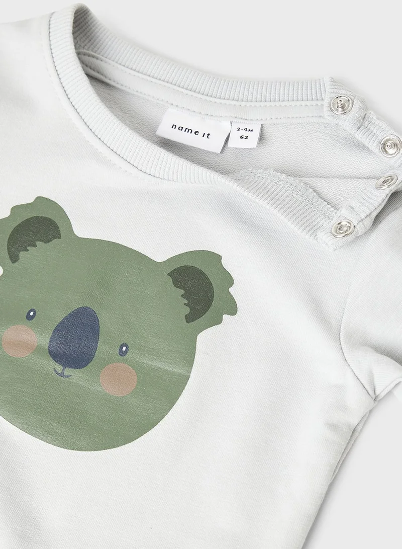 NAME IT Kids Koala Bear Sweat Set