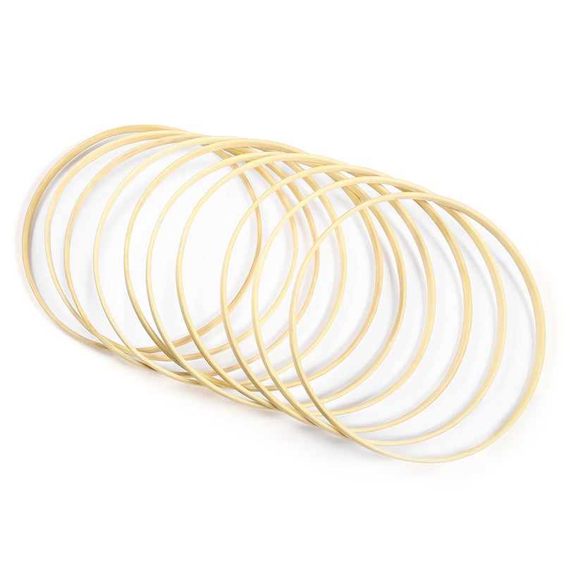 26 Pcs 15cm Round Fan Frame DIY Craft Tools Making Circles for Photopgraph Props - Image 4