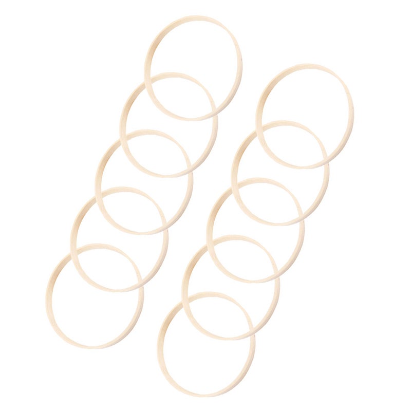 26 Pcs 15cm Round Fan Frame DIY Craft Tools Making Circles for Photopgraph Props - Image 1