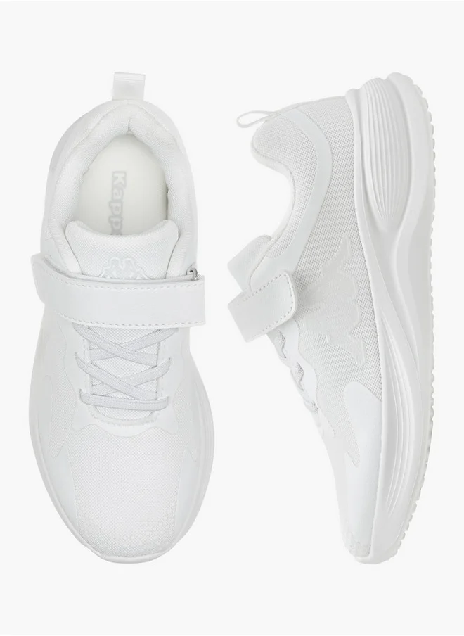 كابا Girls' Logo Detail Sports Shoes with Hook and Loop Closure