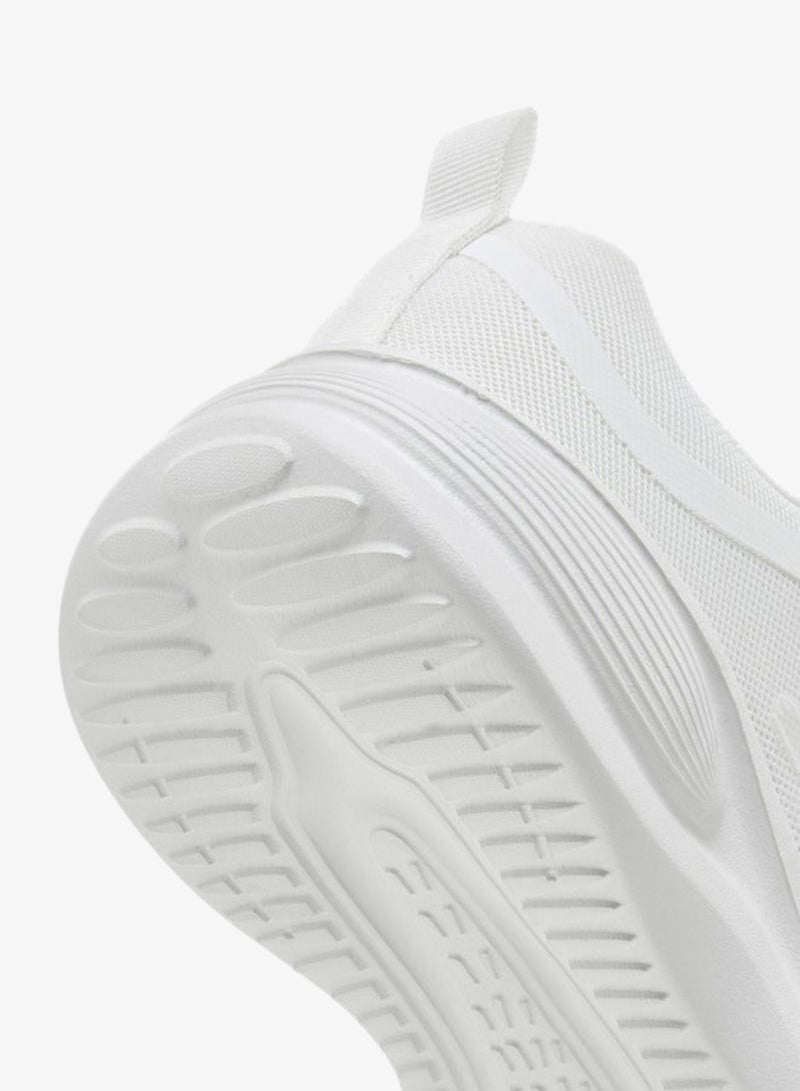 Kappa Girls' Logo Detail Sports Shoes with Hook and Loop Closure - Image 5