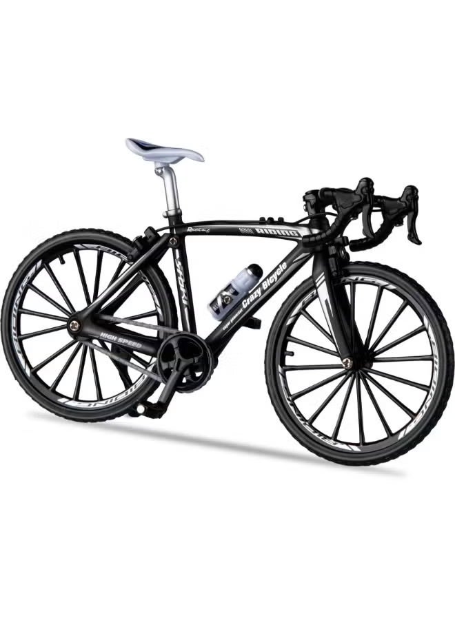 1:8 Scale Die-Cast Road Bike Model - Assorted Color Miniature Bicycle for Collectors, Dioramas, and Toy Vehicle Enthusiasts - Image 1