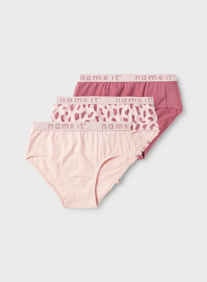 NAME IT Kids 3 Pack Assorted Briefs