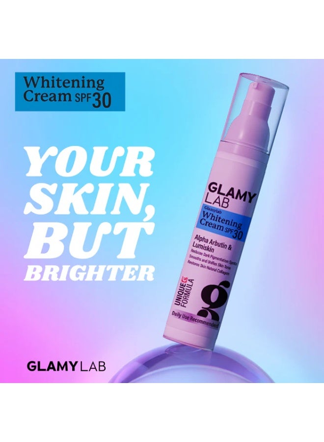 GLAMY LAB WHITENING ALPHA ARBULUMISKIN CREAM SPF30 50GMTIN & - Image 3
